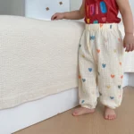 New Designer Printing Trousers Baby Unisex Cute Harem Pants - Image 2