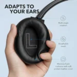Soundcore Anker Life Q20 Hybrid Active Noise Cancelling, Wireless Over Ear Bluetooth Headphones - Image 5