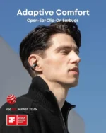 Soundcore AeroClip by Anker Open-Ear Earbuds with 4 Mics and AI (Reburished) - Image 2