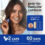 Magnesium Citrate Capsules 1000mg,High Absorption Supplement - Sleep, Muscle & Heart Support - Image 3