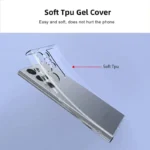 Soft Silicone Clear Phone Case For Samsung - Image 3