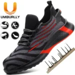 Men Work Safety Shoes Anti-puncture Working Sneakers Male Indestructible Work Shoes - Image 3