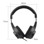Wired Stereo Monitor Headphones Over-ear Headset - Image 4