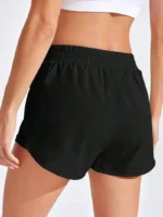 Yoga Shorts Women Fitness Elastic Running Workout Short Leggings - Image 6