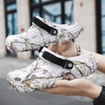 2024 Summer Men's Sandals New Home Garden Shoes Comfortable and Lightweight Men Slippers - Image 2