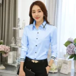 Korean Fashion Women Shirts White Shirt Women Long Sleeve Shirts Blouse - Image 5