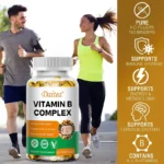Organic Vitamin B Complex Supports Energy, Immune Health, Antioxidant Supplement - Image 3