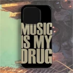 Trendy Art Love Music English Personalized Creative Phone Case For iPhone - Image 2