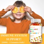 DAITEA Children's Vitamin C Gummies, with Zinc, Immune Support Promote Bone Development - Image 2