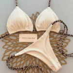 2026 Bikini Women Swimsuit Beach Vacation Swimwear Leopard Printed Sexy Bikini Set - Image 2
