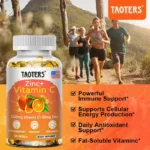 Taoters Vitamin C + Zinc Supplement - High Absorption - Immune System, Skin Health Vitamins - Image 6