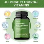 Bariatric Multivitamin Supplement - Contains 21 Vitamins and Minerals To Promote Overall Health - Image 4
