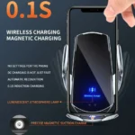 Wireless Car Charger Magnetic Car Phone Holder For iPhone 17 16 15 14 13 12 Pro - Image 3