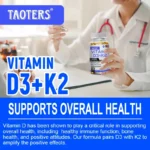3000 mg Vitamin D3+K2 Health Supplement - Calcium Supplement for Bone Precision - Image 4