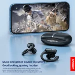 Original Lenovo XT80 Sports Wireless Earphones with Mics, LED Power Display,Hifi Stereo Sound - Image 4