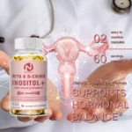 Inositol & D-Chiro Supplement For Women - Ideal 40:1 Inositol Ratio - Supports Hormone Balance - Image 6