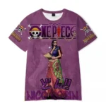 Kids One Piece Sports T-Shirt Summer Luffy Red Hawk Print Breathable Short Sleeve - Image 2