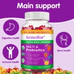 Children's Multivitamin Gummies, Sugar-Free Gummies with Vitamins C, D, B6 and Zinc - Image 4