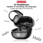 ERAZER XT66PRO Bluetooth Earphones ASMR Headsets DIY APP AI Translator Earbuds Wireless