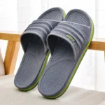Man Slippers Comfortabl Non-Slip Bathroom Slippers - Image 3