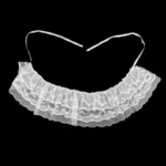 2025 Korean Ins Unique Lace Layered Gauze Skirts Lace Trim A-Line Short Cloth Mini Waist Skirts - Image 6