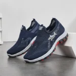 Men's Lightweight Slip-On Sneakers - Non-Slip Casual Shoes Suitable for Hiking - Image 4