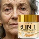 6-in-1 Anti-Wrinkle Cream, Lifting and Firming Collagen, Vitamin C, Vitamin E