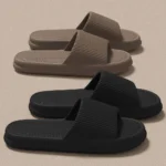 Men Summer Silent Slippers Indoor Home Bathroom Anti-Slip Soft EVA Sole
