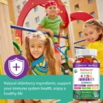 Organics Immunity Gummies for Kids,with Vitamin C,Zinc - Image 5