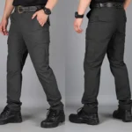 Men's Summer Tactical Cargo Pants Lightweight Casual Waterproof Trousers - Image 4
