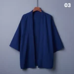 Japanese Antique Hanfu Cloak JK Taoist Robe Ukiyo-e Style Kimono Casual - Image 2