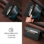 Luxury Case for Redmi Note 15 14 13 12 Pro Plus 5G 4G Flip Cover Magnet - Image 3