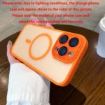 Magnetic Luxury Matte Translucent Shockproof Phone Case for IPhone 17 - Image 6