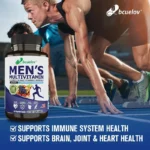 Men's Multivitamin Multimineral Supplement Vitamin ABCDEK Magnesium Calcium Zinc - Image 3